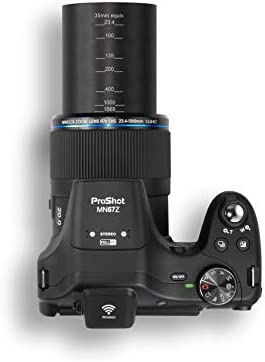 Minolta Pro Shot 20 Mega Pixel HD Digital Camera with 67X Optical Zoom, Full 1080P HD Video & 16GB SD Card, Black 5