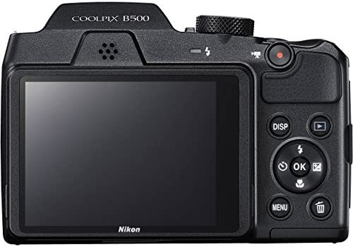 Nikon COOLPIX B500 Digital Camera (Black) 26506 + 64GB UHS-I SDXC Memory Card (Class 10) + Flexible 12" Tripod + Small Soft Carrying Case + HDMI Cable + Card Reader + Memory Card Wallet Bundle 3
