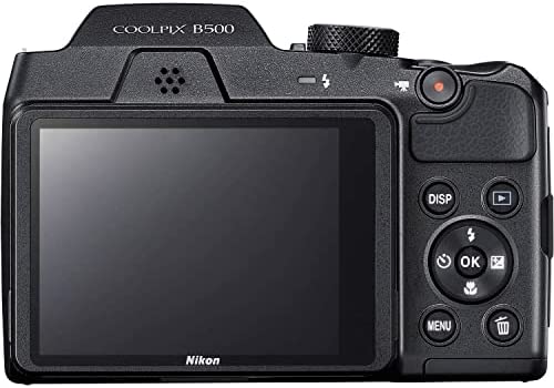 Camera Bundle for Nikon COOLPIX B500 16MP 40x Optical Zoom Digital Camera Black with Accessories Bundle (Rechargeable Batteries, 64GB, Flash, and More) 5