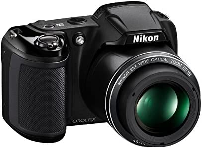 Nikon Coolpix L340 20.2 MP Digital Camera with 28x Optical Zoom and 3.0-Inch LCD (Black) (Renewed) 4