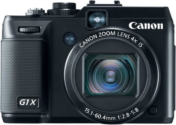 Canon G1 X 14.1 MP CMOS Digital Camera with 4X Wide-Angle Optical Image Stabilized Zoom Lens Full 1080p HD Video and 3.0-inch Vari-Angle LCD 1