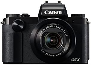 Canon PowerShot G5 X Digital Camera w/ 1 Inch Sensor and Built-in viewfinder - Wi-Fi & NFC Enabled (Black) 1