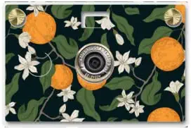 Paper Shoot Camera | Eco-Friendly Digital Camera (Multiple Designs) Summer Bloom Orange 1