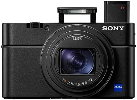 Sony RX100 VI 20.1 MP Premium Compact Digital Camera w/ 1-inch sensor, 24-200mm ZEISS zoom lens and pop-up OLED EVF 1