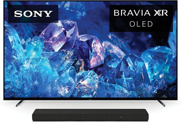 Sony OLED 77 inch BRAVIA XR A80K Series 4K Ultra HD TV: Smart Google TV with Dolby Vision HDR and Exclusive Features for The Playstation® 5 XR77A80K- 2022 ModelwithSony HT-A3000 1