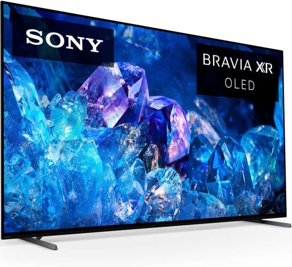 Sony XR65A80K Bravia XR A80K 65" 4K HDR OLED Smart TV (2022 Model) Bundle with Premium 4 YR CPS Enhanced Protection Pack 4