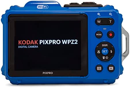 KODAK PIXPRO WPZ2 Rugged Waterproof Digital Camera 16MP 4X Optical Zoom 2.7" LCD Full HD Video, Blue 5