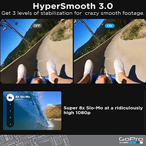 GoPro HERO9 Black - E-Commerce Packaging - Waterproof Action Camera with Front LCD and Touch Rear Screens, 5K Ultra HD Video, 20MP Photos, 1080p Live Streaming, Webcam, Stabilization 6