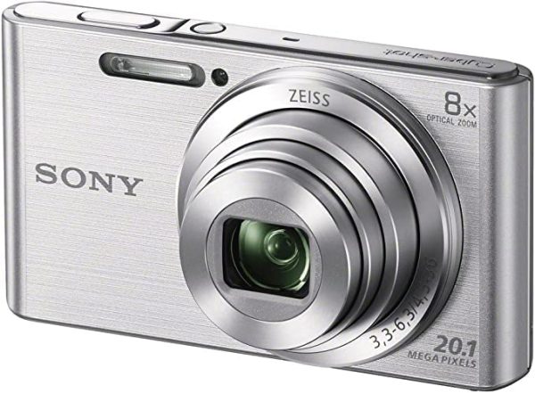 Sony DSCW830 20.1 MP Digital Camera (Sliver) + 2X 32GB Memory Card Bundle 3