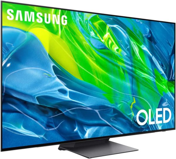 SAMSUNG S95B 55 inch 4K Quantum HDR OLED Smart TV (2022) Bundle with DIRECTV Stream Device Quad-Core 4K Android TV Wireless Streaming Media Player 2