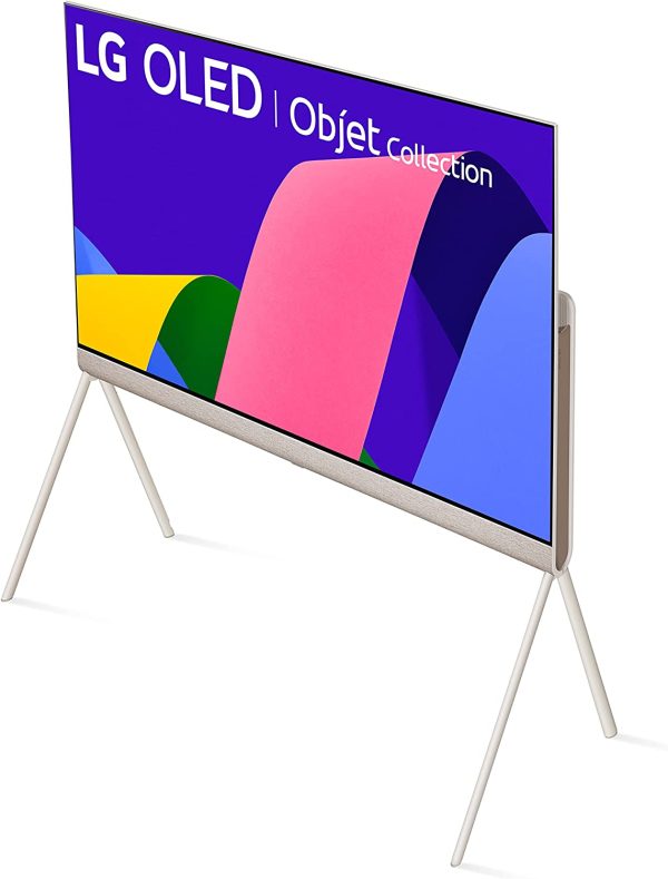 LG 55-Inch Class OLED Objet Collection Posé Series Smart TV 55LX1QPUA.AUS, 2022 - AI-Powered 4K TV, Alexa Built-in 3