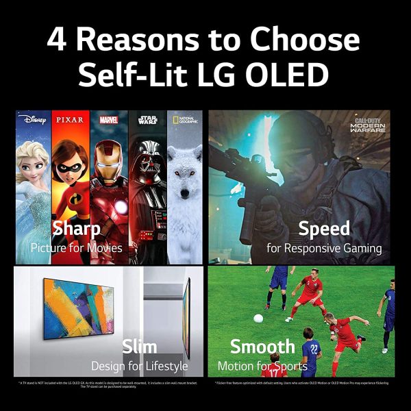 LG OLED77C1PUB Alexa Built-in C1 Series 77" 4K Smart OLED TV (2021) (Renewed) 7