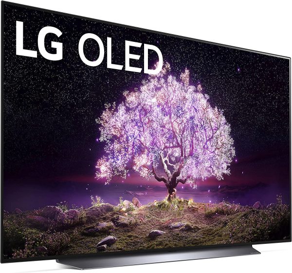 LG OLED77C1 C1 77 inch Class 4K Smart OLED TV w/AI ThinQ Bundle with 2 Year Warranty Authorized Dealer 4