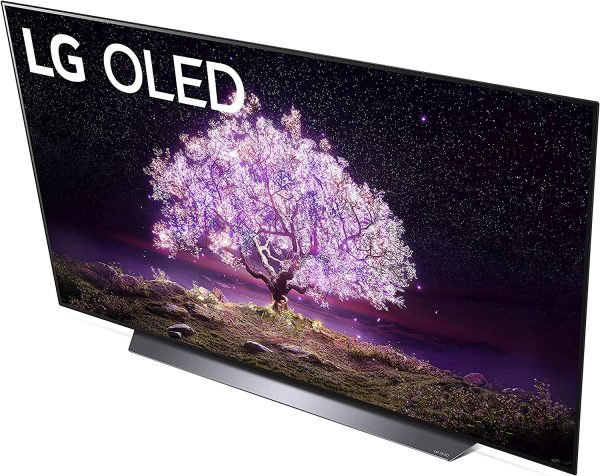 LG OLED77C1 C1 77 inch Class 4K Smart OLED TV w/AI ThinQ Bundle with 2 Year Warranty Authorized Dealer 6