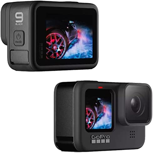 GoPro HERO9 Black - E-Commerce Packaging - Waterproof Action Camera with Front LCD and Touch Rear Screens, 5K Ultra HD Video, 20MP Photos, 1080p Live Streaming, Webcam, Stabilization 1