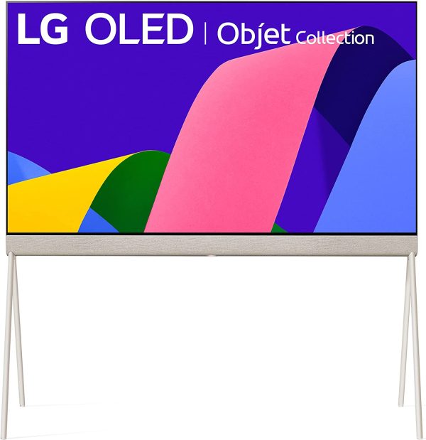 LG 55-Inch Class OLED Objet Collection Posé Series Smart TV 55LX1QPUA.AUS, 2022 - AI-Powered 4K TV, Alexa Built-in 1