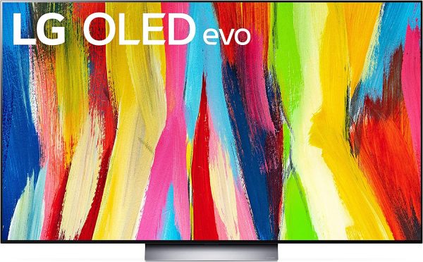 LG 65-Inch Class OLED evo C2 Series Alexa Built-in 4K Smart TV, 120Hz Refresh Rate, AI-Powered 4K, Dolby Vision IQ and Dolby Atmos, WiSA Ready, Cloud Gaming (OLED65C2PUA, 2022) (Renewed) 1