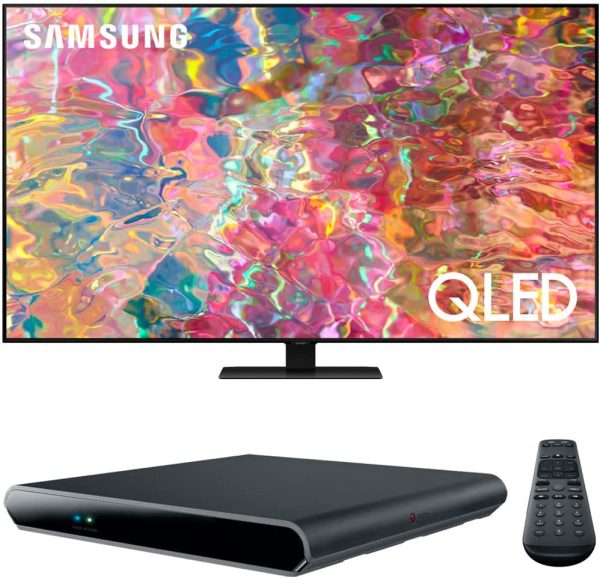 SAMSUNG Q80BA 50 Inch QLED 4K Smart TV (2022) Cord Cutting Bundle with DIRECTV Stream Device Quad-Core 4K Android TV Wireless Streaming Media Player 1