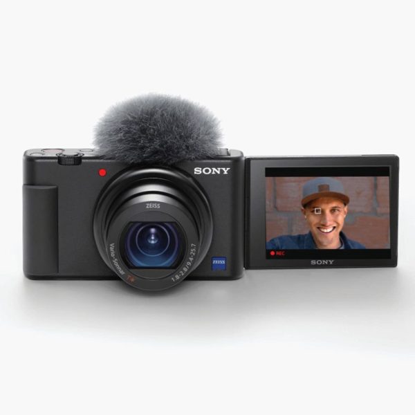 Sony ZV-1 Digital Camera for Content Creators, Vlogging and YouTube with Flip Screen, Built-in Microphone, 4K HDR Video, Touchscreen Display, Live Video Streaming, Webcam 1