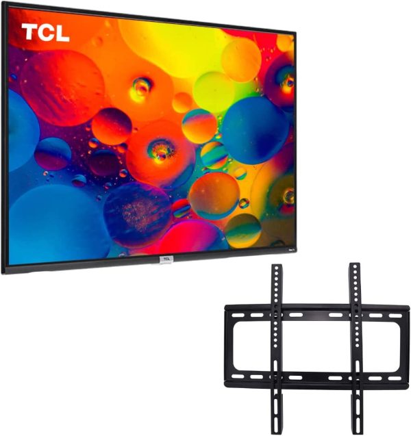 TCL 55-Inch Class 4-Series 4K Ultra HD HDR Technology Smart TV, Dolby Digital, Compatible with Alexa and Google Assistant + Free Wall Mount (No Stands) 55S431 (Renewed) 1