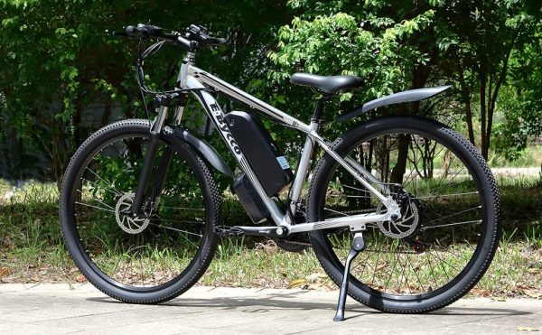 EBycco Electric Bike for Adults 750W, 29" Electric Mountain Bike 48V 13Ah Removable Battery, 28-31MPH EBike with Shimano 21 Speed,Pedal Assist,Lockable Suspension Fork, LCD Display,Headlights 7