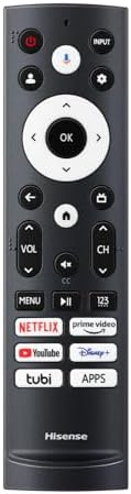 Hisense 75-Inch Class U8 Series ULED Mini-LED Google Smart TV (75U8K, 2023 Model) - QLED, Native 144Hz, 1500-Nit, Dolby Vision IQ, Full Array Local Dimming, Game Mode Pro, Compatible with Alexa 14