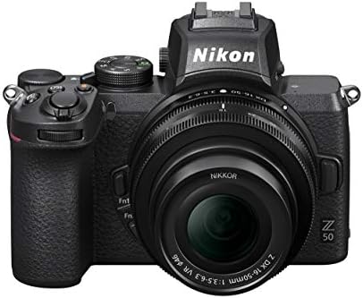 Nikon Z 50 with Two Lenses | Compact mirrorless stills/video camera with wide-angle and telephoto zoom lenses | Nikon USA Model 2