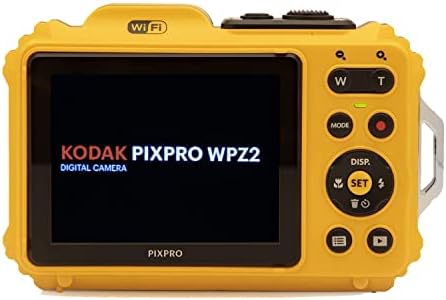Kodak PIXPRO WPZ2 Rugged Waterproof 16MP Digital Camera with 4X Zoom (Yellow) Bundle with Case and 32GB MicroSD Card (3 Items) 8