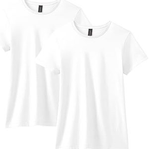 American Apparel unisex-adult Heavyweight Cotton T-shirt, Style G1301, 2-pack 8